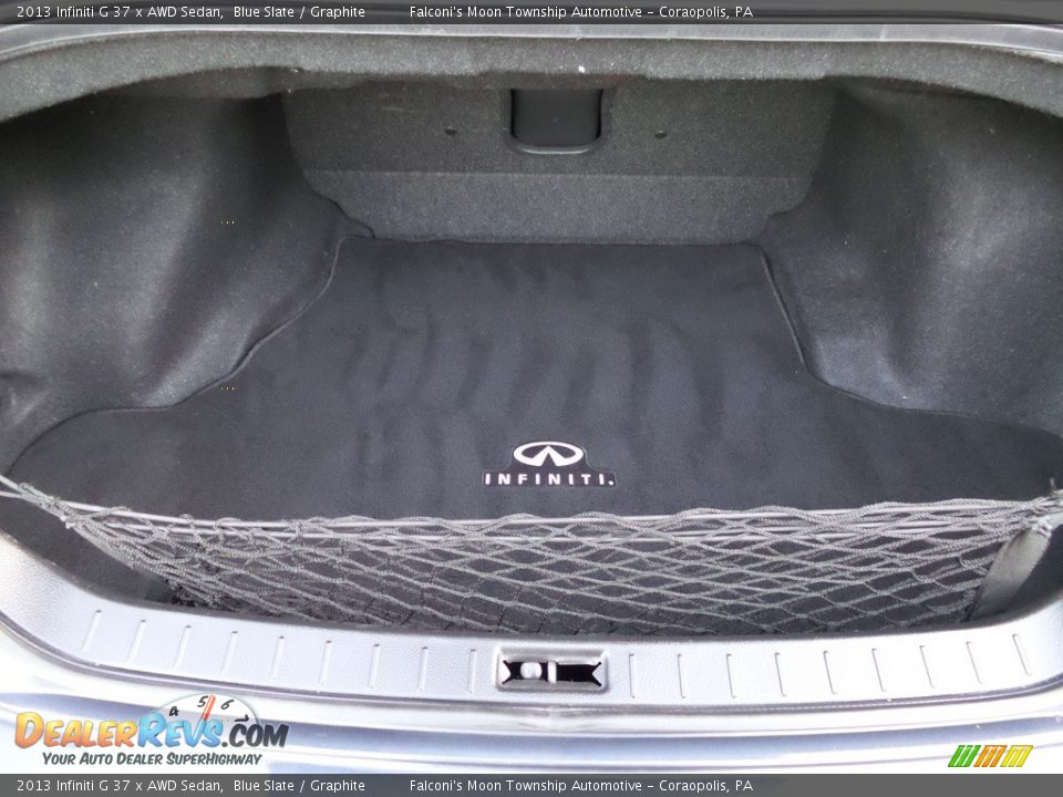 2013 Infiniti G 37 x AWD Sedan Blue Slate / Graphite Photo #20