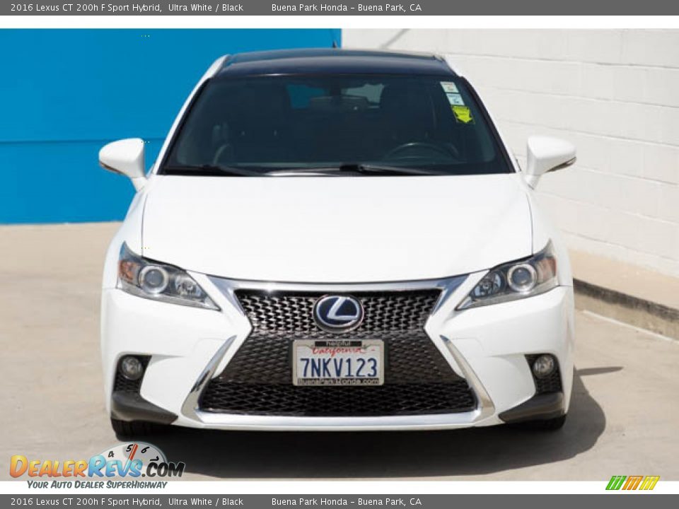 Ultra White 2016 Lexus CT 200h F Sport Hybrid Photo #7