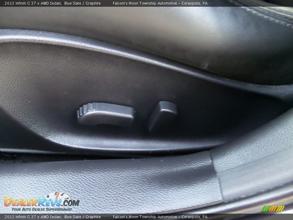 2013 Infiniti G 37 x AWD Sedan Blue Slate / Graphite Photo #22