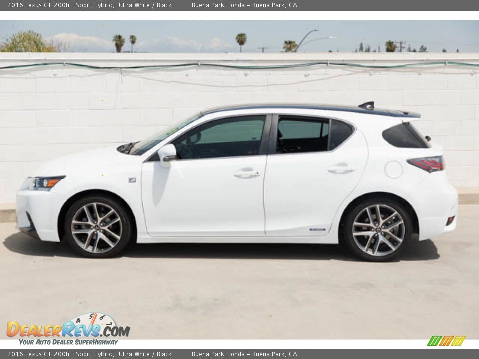 Ultra White 2016 Lexus CT 200h F Sport Hybrid Photo #8