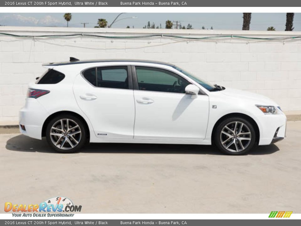 Ultra White 2016 Lexus CT 200h F Sport Hybrid Photo #12