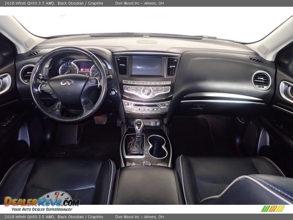Dashboard of 2018 Infiniti QX60 3.5 AWD Photo #21