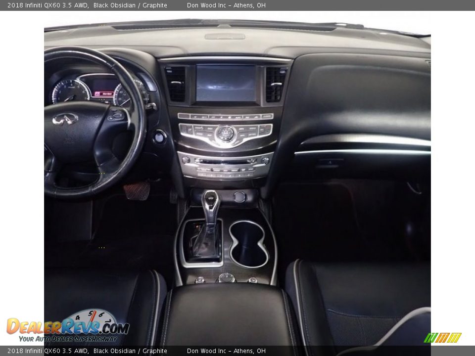 Dashboard of 2018 Infiniti QX60 3.5 AWD Photo #22