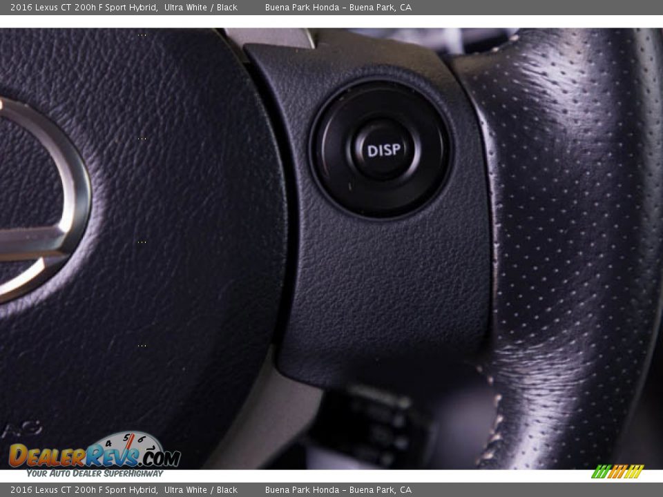 2016 Lexus CT 200h F Sport Hybrid Steering Wheel Photo #15