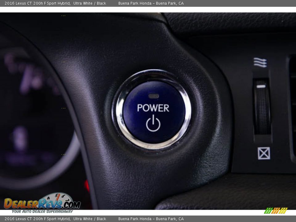 Controls of 2016 Lexus CT 200h F Sport Hybrid Photo #16