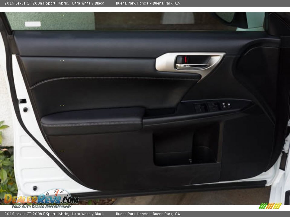 Door Panel of 2016 Lexus CT 200h F Sport Hybrid Photo #25