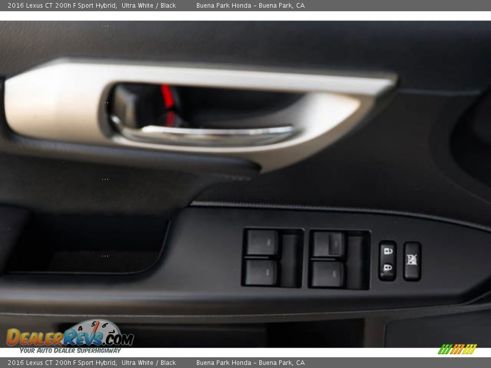 Door Panel of 2016 Lexus CT 200h F Sport Hybrid Photo #26
