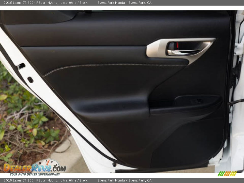 Door Panel of 2016 Lexus CT 200h F Sport Hybrid Photo #27