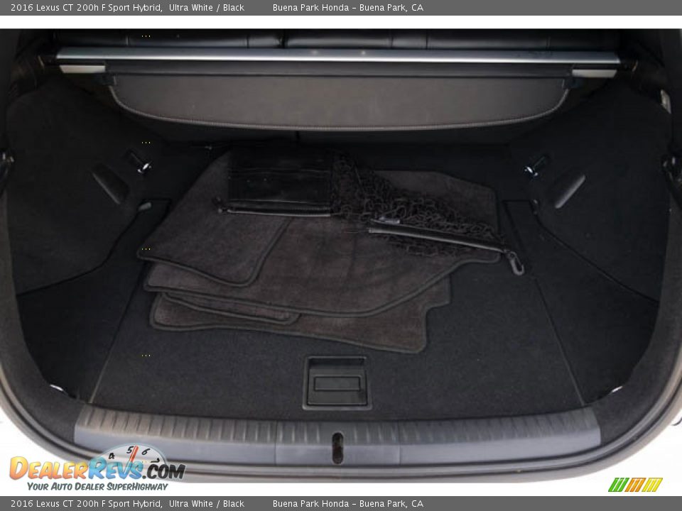 2016 Lexus CT 200h F Sport Hybrid Trunk Photo #28