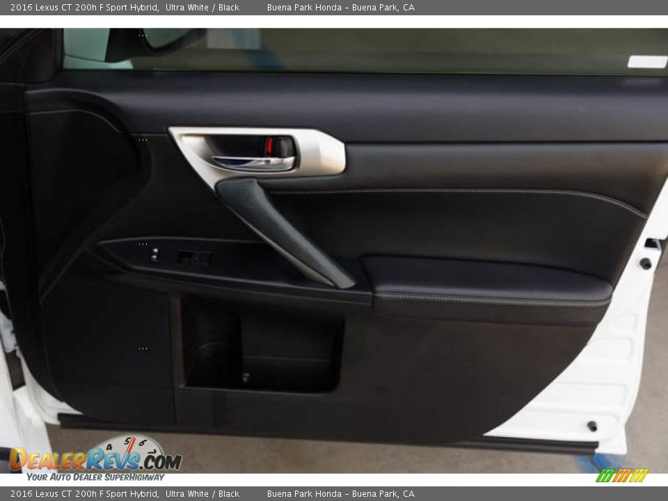 Door Panel of 2016 Lexus CT 200h F Sport Hybrid Photo #30