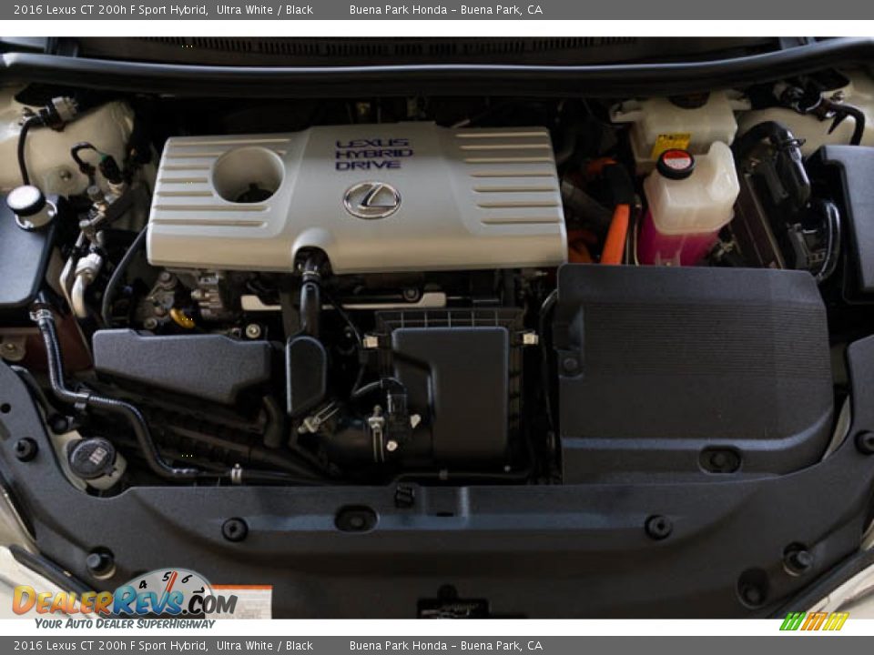 2016 Lexus CT 200h F Sport Hybrid 1.8 Liter Atkinson Cycle DOHC 16-Valve VVT-i 4 Cylinder Gasoline/Electric Hybrid Engine Photo #31