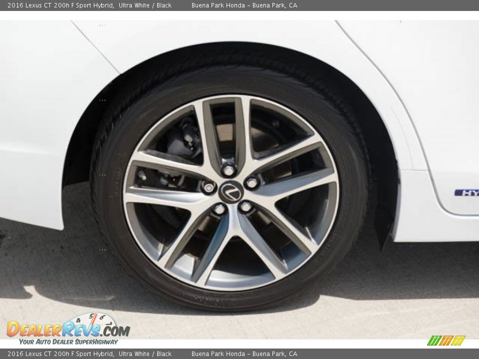 2016 Lexus CT 200h F Sport Hybrid Wheel Photo #32