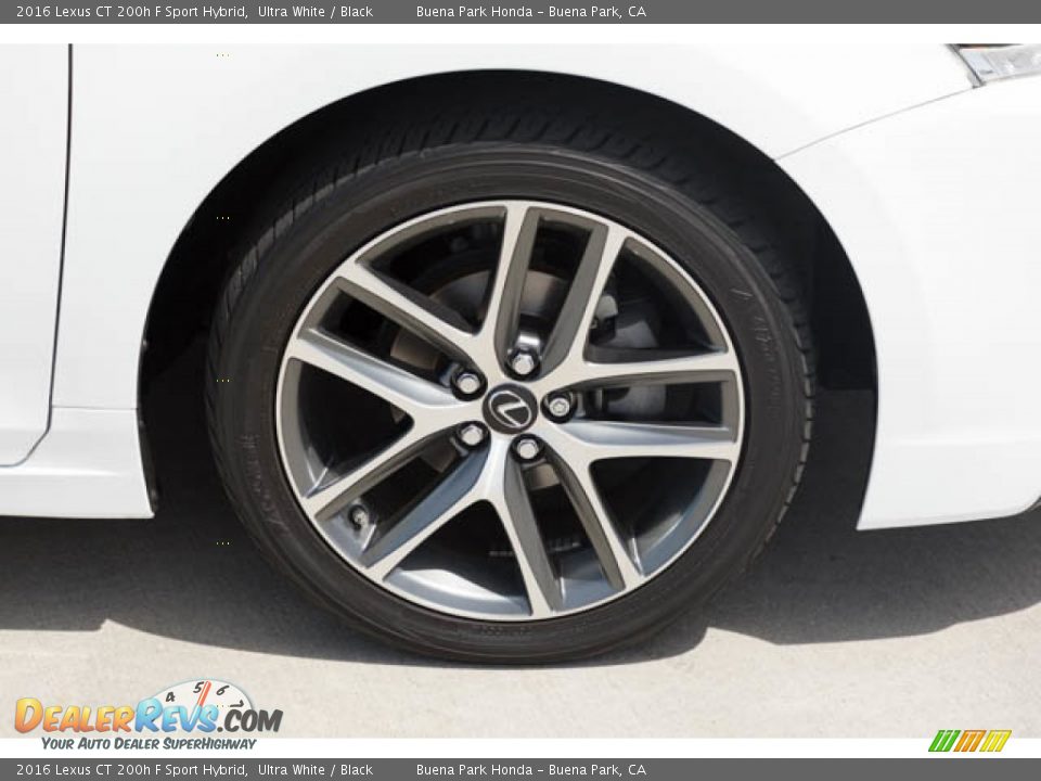 2016 Lexus CT 200h F Sport Hybrid Wheel Photo #33