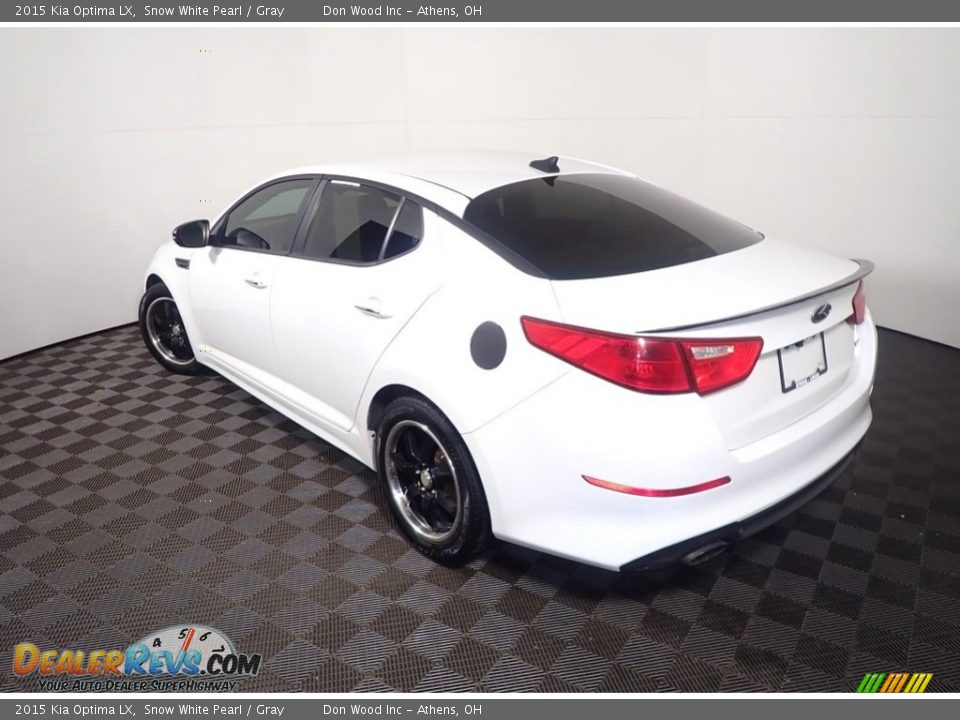 2015 Kia Optima LX Snow White Pearl / Gray Photo #9