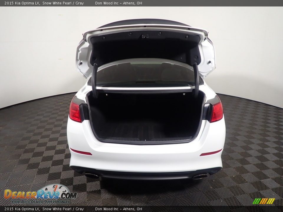 2015 Kia Optima LX Snow White Pearl / Gray Photo #11