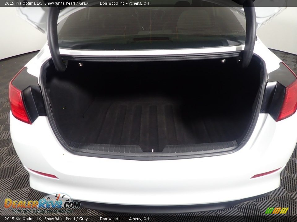 2015 Kia Optima LX Snow White Pearl / Gray Photo #12
