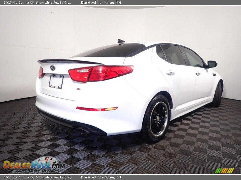 2015 Kia Optima LX Snow White Pearl / Gray Photo #13
