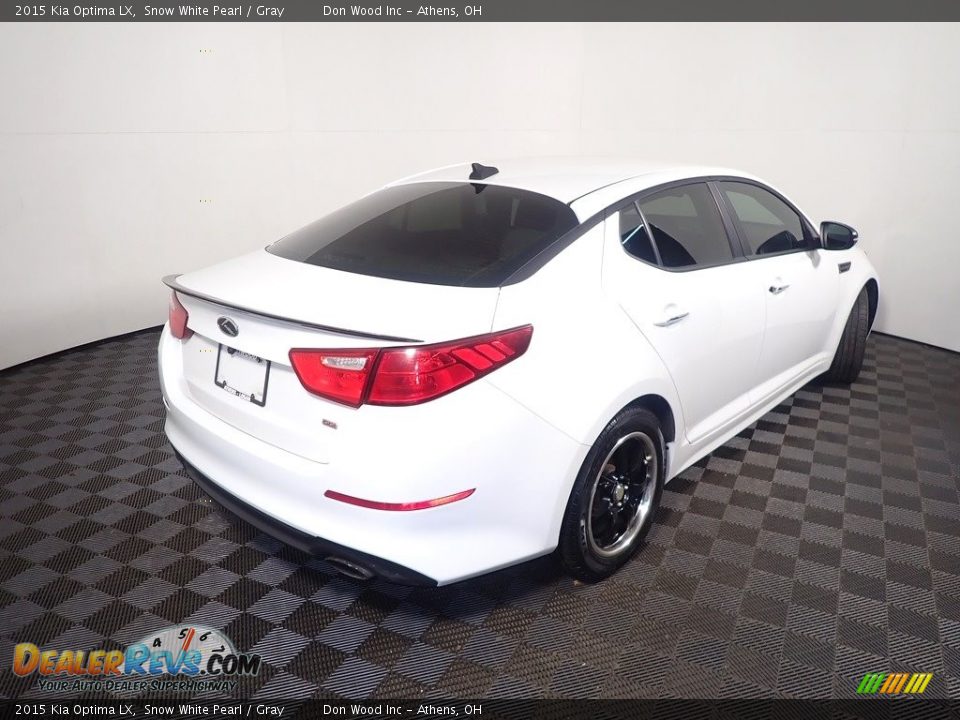 2015 Kia Optima LX Snow White Pearl / Gray Photo #14