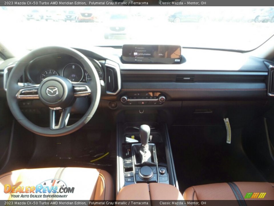 2023 Mazda CX-50 Turbo AWD Meridian Edition Polymetal Gray Metallic / Terracotta Photo #3