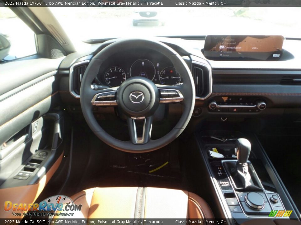 2023 Mazda CX-50 Turbo AWD Meridian Edition Polymetal Gray Metallic / Terracotta Photo #4