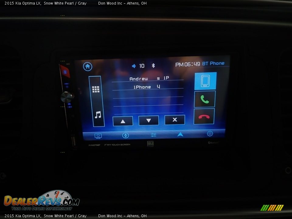 2015 Kia Optima LX Snow White Pearl / Gray Photo #21