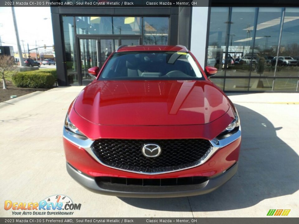 2023 Mazda CX-30 S Preferred AWD Soul Red Crystal Metallic / Black Photo #2
