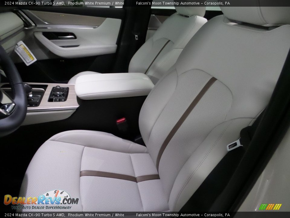 Front Seat of 2024 Mazda CX-90 Turbo S AWD Photo #11