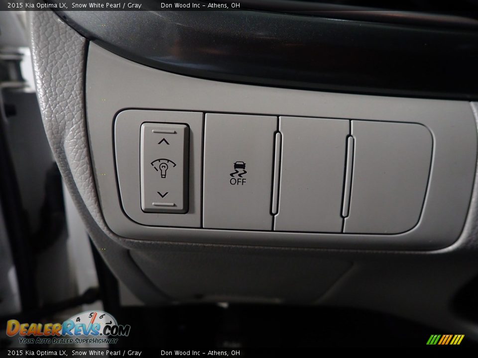 2015 Kia Optima LX Snow White Pearl / Gray Photo #26