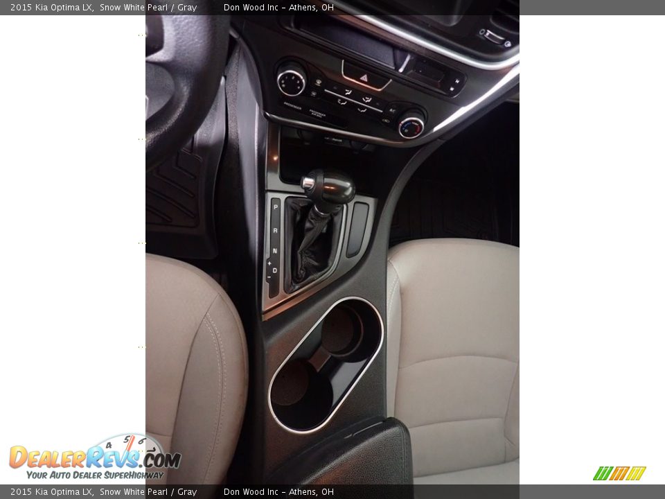 2015 Kia Optima LX Snow White Pearl / Gray Photo #27