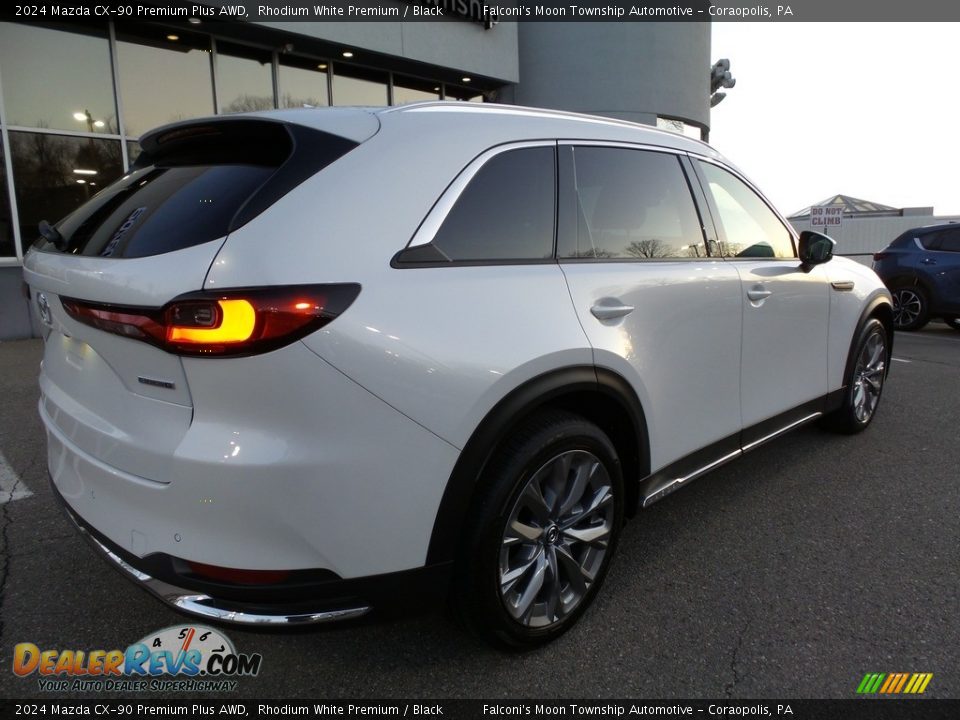 2024 Mazda CX-90 Premium Plus AWD Rhodium White Premium / Black Photo #2