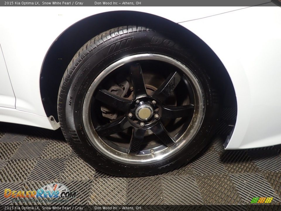 2015 Kia Optima LX Snow White Pearl / Gray Photo #36