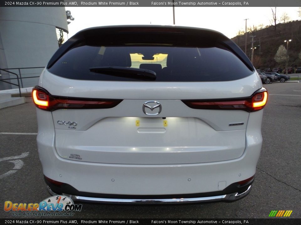 2024 Mazda CX-90 Premium Plus AWD Rhodium White Premium / Black Photo #3