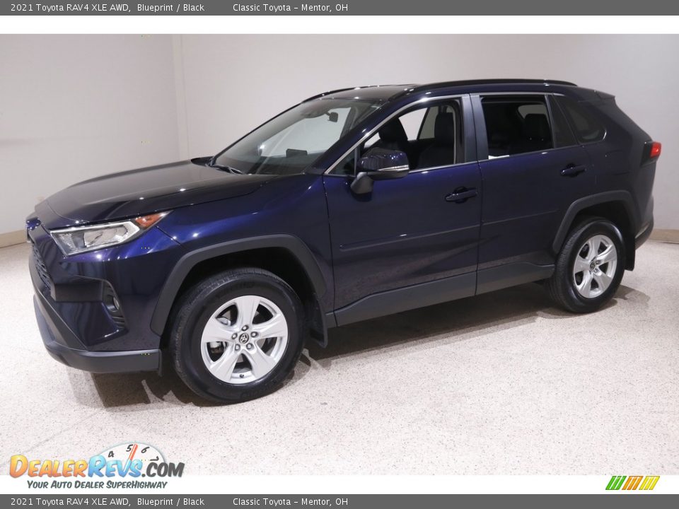 2021 Toyota RAV4 XLE AWD Blueprint / Black Photo #3