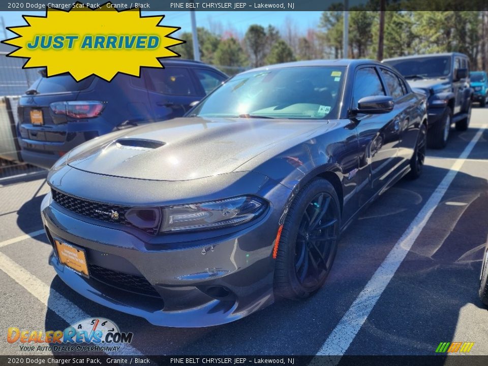 2020 Dodge Charger Scat Pack Granite / Black Photo #1