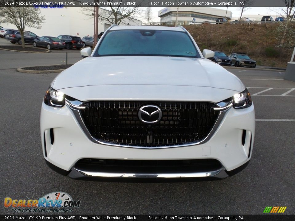 Rhodium White Premium 2024 Mazda CX-90 Premium Plus AWD Photo #8