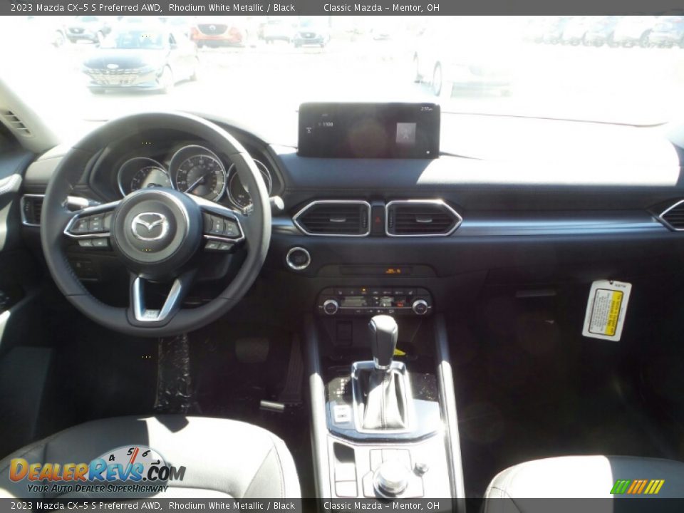 2023 Mazda CX-5 S Preferred AWD Rhodium White Metallic / Black Photo #3
