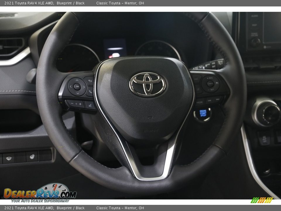 2021 Toyota RAV4 XLE AWD Blueprint / Black Photo #7