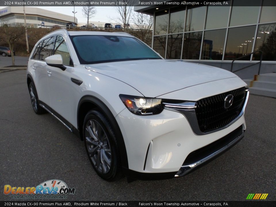 Rhodium White Premium 2024 Mazda CX-90 Premium Plus AWD Photo #9