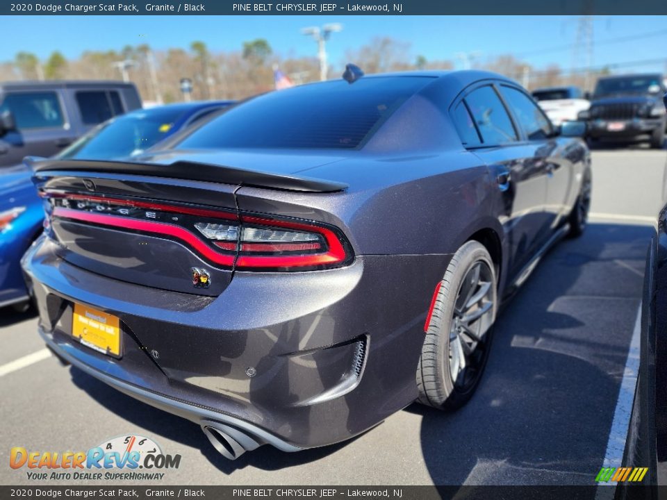 2020 Dodge Charger Scat Pack Granite / Black Photo #4