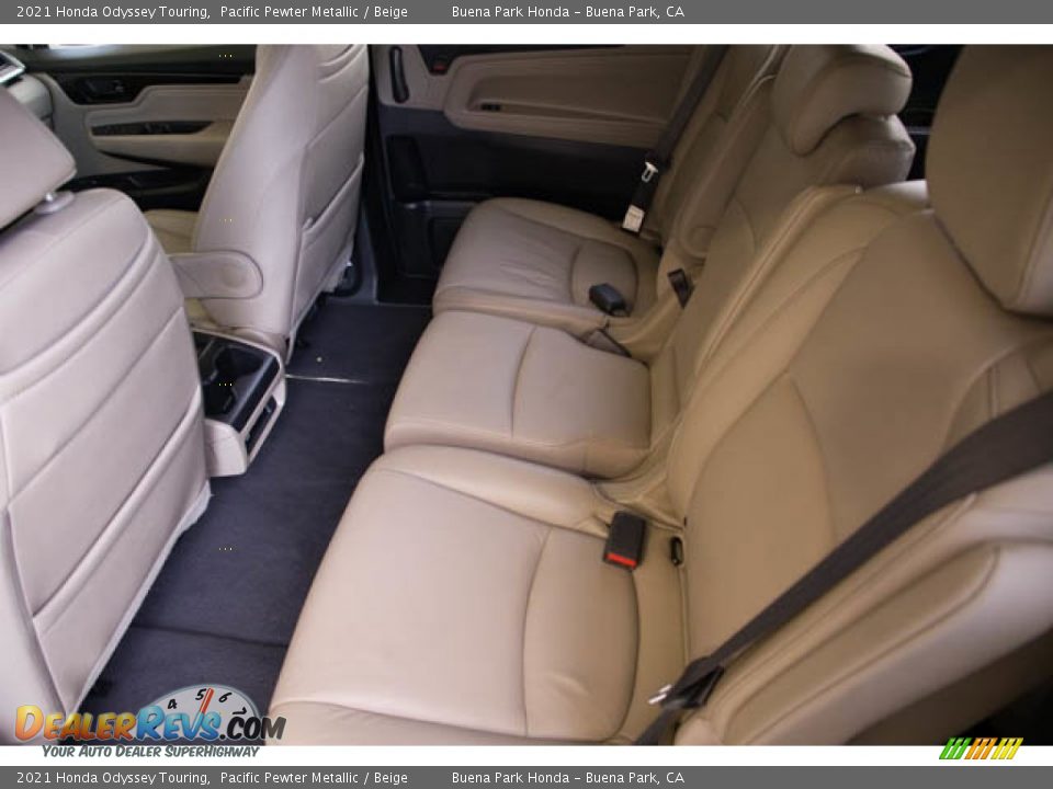 Rear Seat of 2021 Honda Odyssey Touring Photo #4