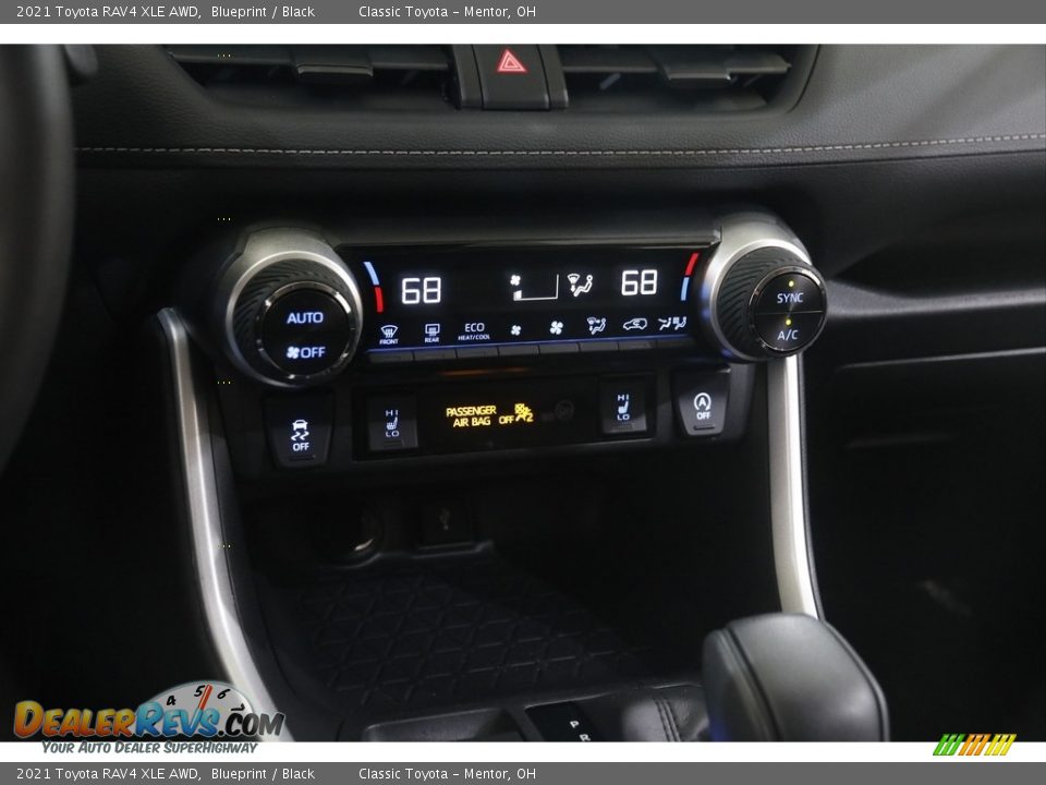 2021 Toyota RAV4 XLE AWD Blueprint / Black Photo #12