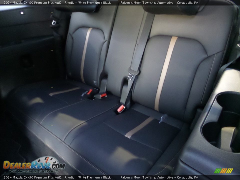 Rear Seat of 2024 Mazda CX-90 Premium Plus AWD Photo #13