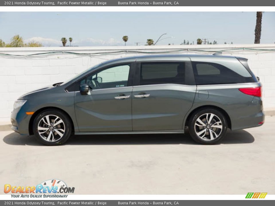 Pacific Pewter Metallic 2021 Honda Odyssey Touring Photo #8