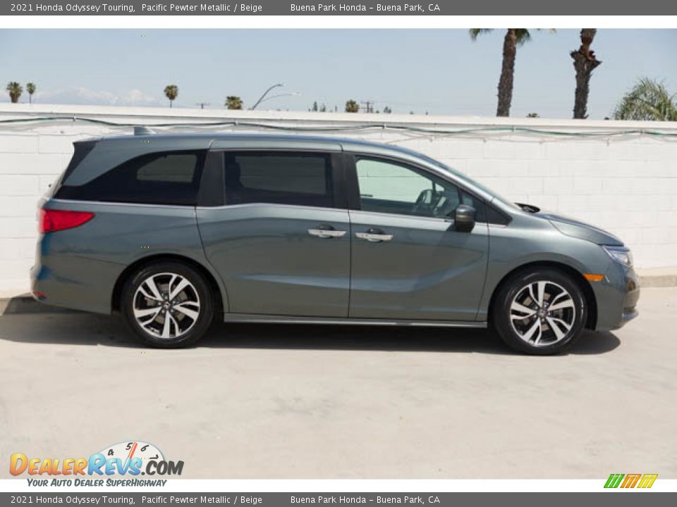 Pacific Pewter Metallic 2021 Honda Odyssey Touring Photo #12