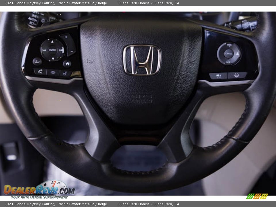 2021 Honda Odyssey Touring Steering Wheel Photo #13