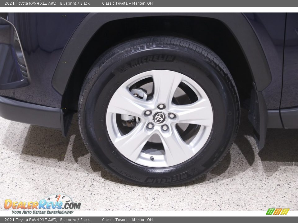 2021 Toyota RAV4 XLE AWD Blueprint / Black Photo #20