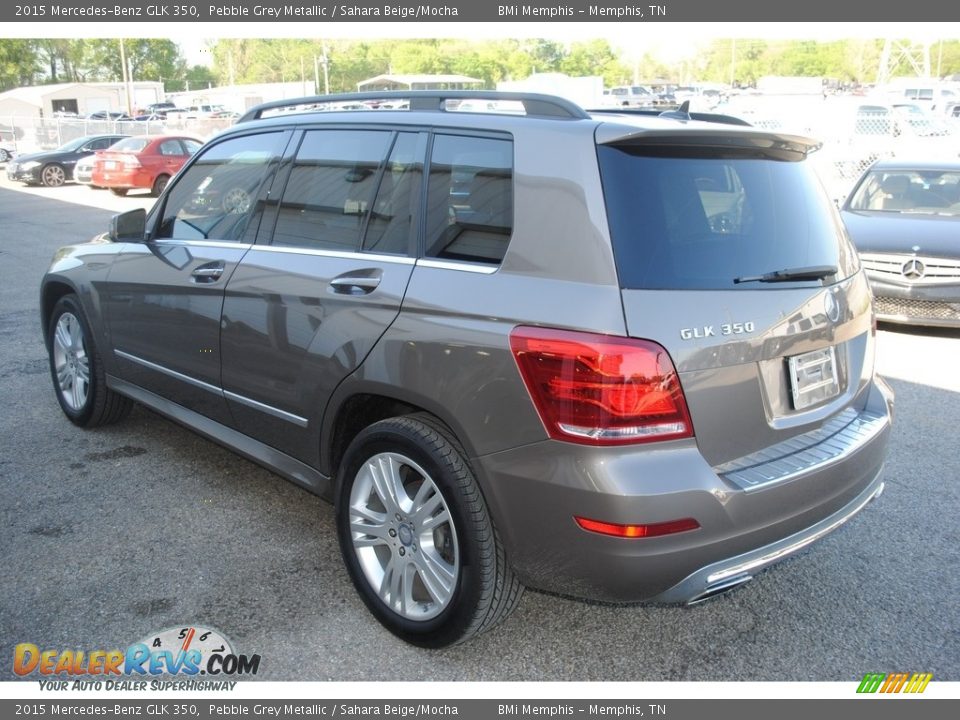 2015 Mercedes-Benz GLK 350 Pebble Grey Metallic / Sahara Beige/Mocha Photo #3