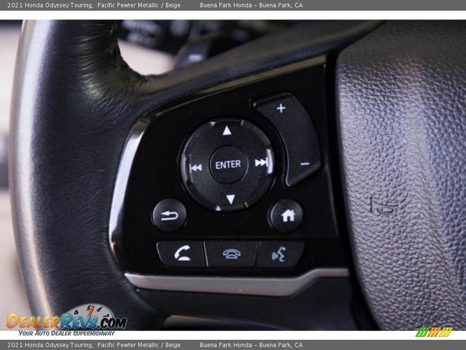 2021 Honda Odyssey Touring Steering Wheel Photo #14