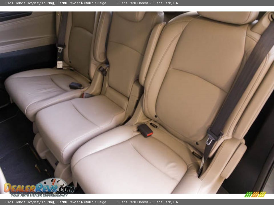 Rear Seat of 2021 Honda Odyssey Touring Photo #20
