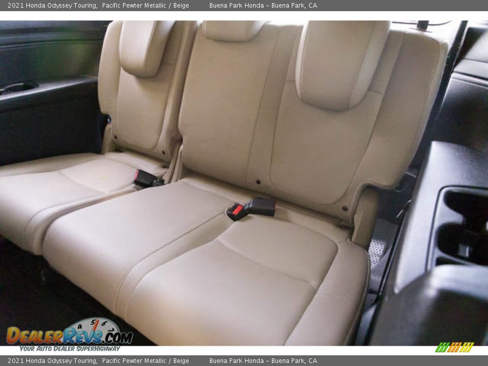 Rear Seat of 2021 Honda Odyssey Touring Photo #21